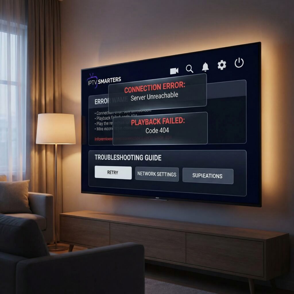 iptv smarters not working